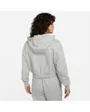 Sweatshirt à capuche manches longues Femme W NSW CLUB FLC GX CROP HDY Gris