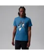 T-shirt Homme M J BRAND GFX SS CREW3 Bleu