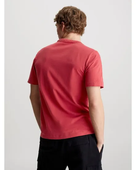 T-shirt Homme BADGE REGULAR TEE Rouge