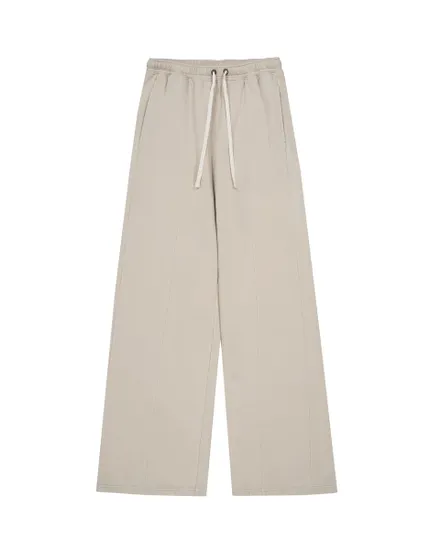 Pantalon de survetement Femme WIDE LEG PANTS Beige