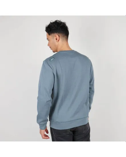 SWEAT COL ROND ESSENTIEL Homme Bleu