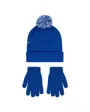 Ensemble bonnet et gants Jeune enfant NAN SWOOSH POM BEANIE GLV SET Bleu