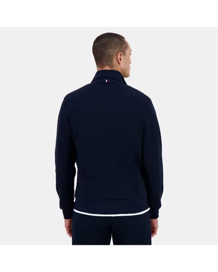 Veste zip TRICOLORE Homme Bleu