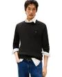 Pull col rond Homme ESSENTIAL COTTON CRE Noir