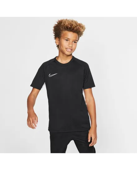 T-shirt de Football Enfant plus âgé DRI-FIT ACADEMY KIDS SOCCER T Noir