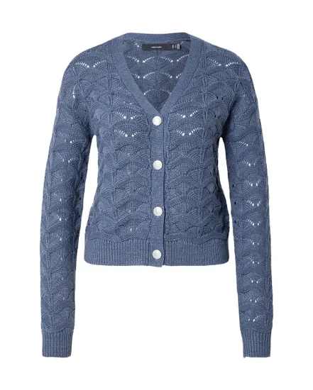 Gilet Femme VMINDIGO LS V Neck Cardigan Boo
