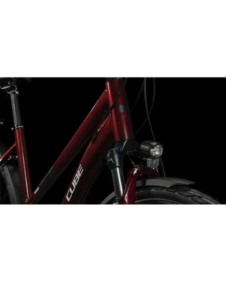 Vélo trekking Femme TOURING EXC Rouge