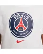 T-shirt Enfant plus agé PSG U NK CREST TEE Blanc