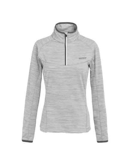 Polaire col zip Femme WOMEN S YONDER II Blanc