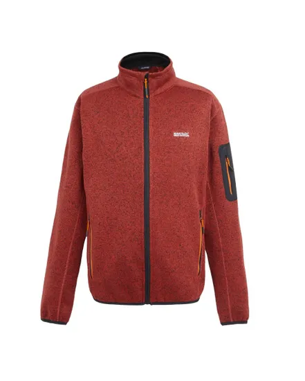 Polaire zip Homme NEWHILL Rouge