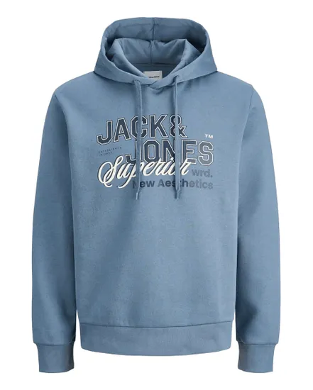 Sweat à capuche Homme JJELOGO SWEAT HOOD 2 COL 25/26 NOOS