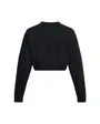 Sweat ML Femme UA RIVAL TERRY OS CROP CRW Noir