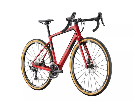 Vélo Gravel Homme GRV 10.0 Rouge/Noir