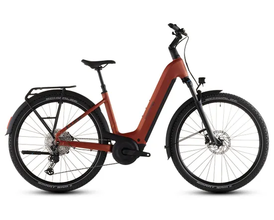 VTC électrique NURIDE HYBRID PRO 800 Rouge Chili/Noir