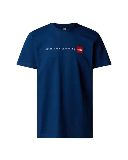 T-shirt Homme M SS NEVER STOP EXPLORING TEE Bleu