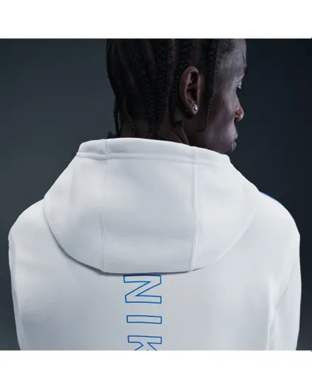 Sweat zip à capuche Homme M NSW CS HOODY FLC BB Blanc