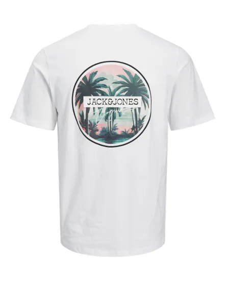 T-shirt Homme JORSUMMERVIBES TEE SS CREW NECK S2SS26 Blanc