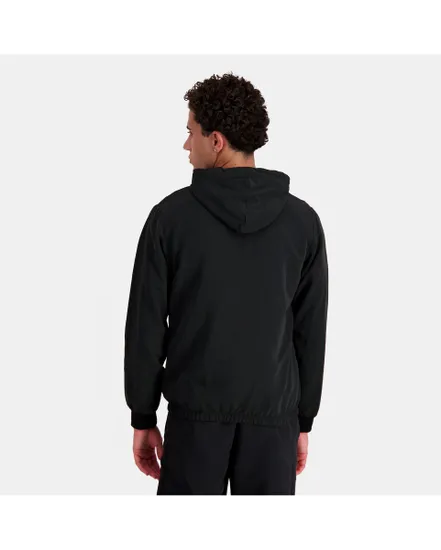 SWEAT A CAPUCHE ZIPPE FOOT HOMME PARIS 2024 Noir