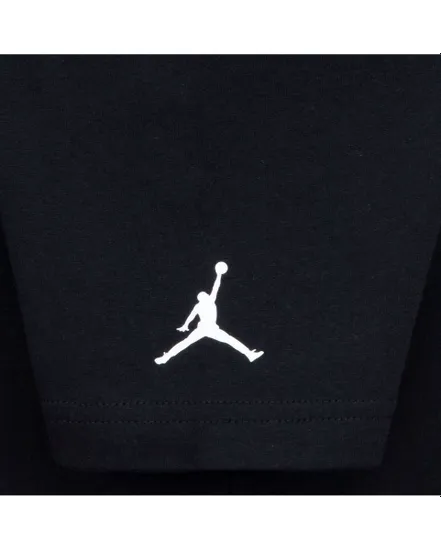 T-shirt Enfant JDB MJ WORDMARK EMB CREW Noir