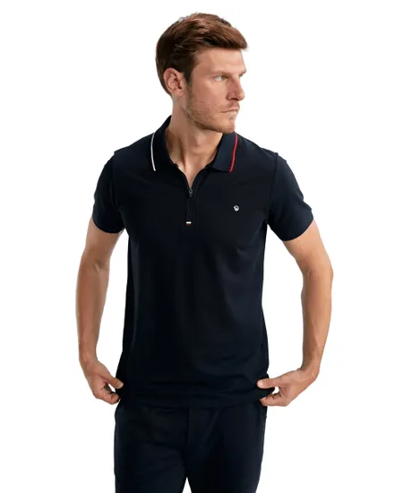 Polo Homme Tricolore MC