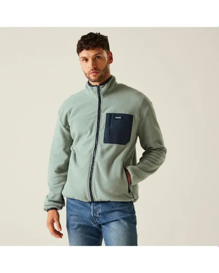 Polaire zip Homme FRANKIEF/ZFLEECE Gris