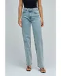 Jean Femme JEANS TRUE STRAIGHT BASIC Bleu