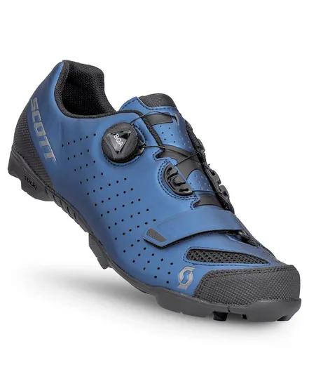 Chaussures VTT Unisexe MTB COMP BOA® Bleu/Noir