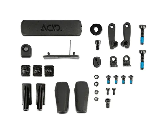 Kit de garde-boues avant/arrière SIC 2.0 84 29 BB MOUNT Noir