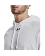 Sweat à capuche Homme UA RIVAL FLEECE HOODIE Blanc