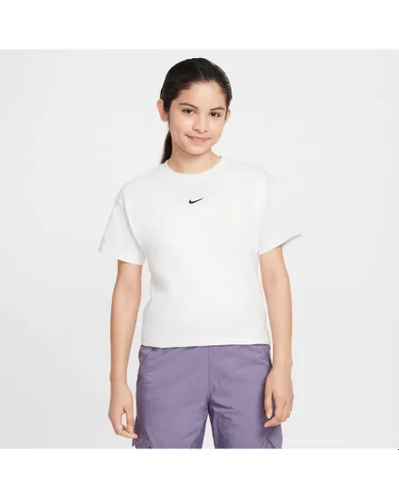 T-shirt Enfant G NSW TEE BOXY ESSNTL LBR Blanc