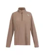 Polaire col zip Femme WOMENS MONTES Marron