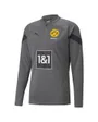 Haut d'entrainement manches longues Homme BVB TR 1/4 ZIP TOP W SPO Gris