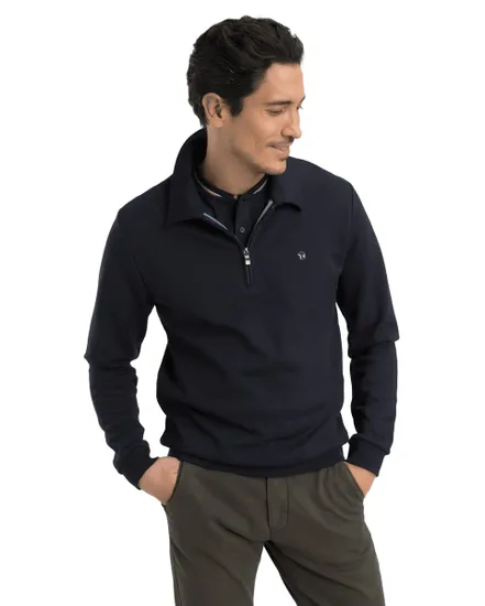 Sweat Homme Classic Sweat Col Zip