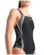 Maillot de bain Femme WOMEN S SWIM PRO BACK GRAPHIC Noir