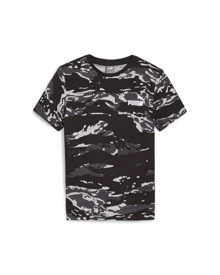 T-shirt Enfant B ESS+ CAMO AOP TEE Noir