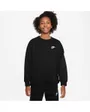 Sweat manches longues Enfant G NSW CLUB FLC OVRSZD CREW LBR Noir