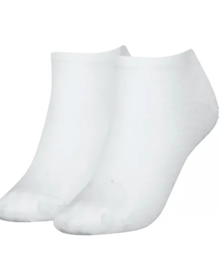 Lot de 2 paires de chaussettes Femme SNEAKER 2P DIAMOND STRUCTURE Blanc