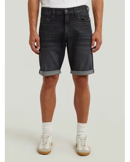 Short en jean Homme MOSA SHORT Noir