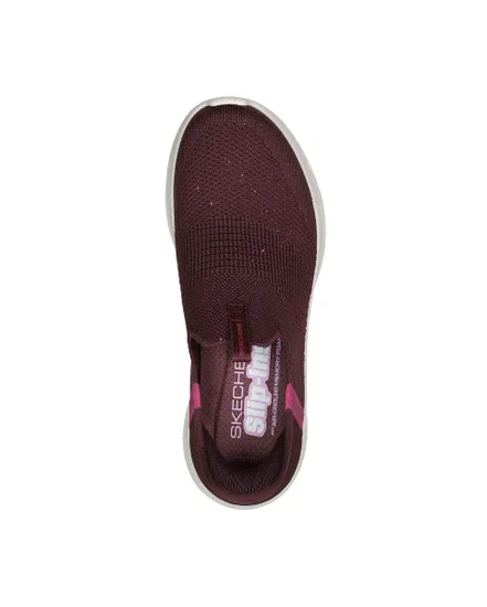 Skechers go walk sale 4 femme bordeaux