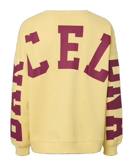 Sweat Fille PCFANY LS O-NECK OVERSIZED