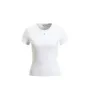 T-Shirt Femme TJW Slim Essential Rib SS Ext