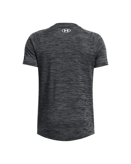 T-shirt Enfant UA TECH TEXTURED SS Noir