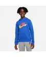 Sweat a capuche manches longues Enfant B NSW SI FLC PO HOODIE BB Bleu