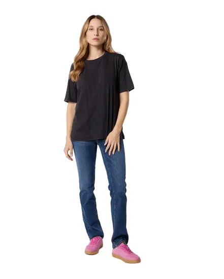T-shirt Femme Pceloise Washed Print Tee