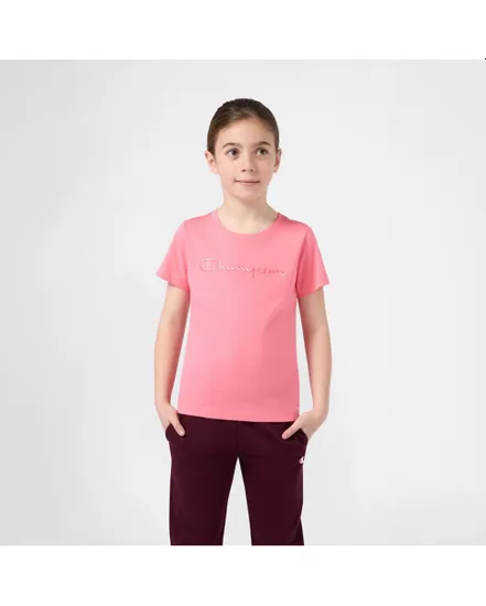 T-shirt Fille Rose
