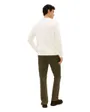 Pull col rond Homme CLASSIC COTTON CABLE CREW NECK Écru