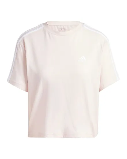 T-shirt Femme W 3S CR TOP Rose