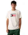 T-shirt col rond Homme AMERICANA MONOTYPE F Écru