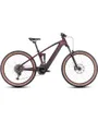 VTT électrique tout suspendu Unisexe STEREO HYBRID 120 ONE 750 Bordeaux/Noir