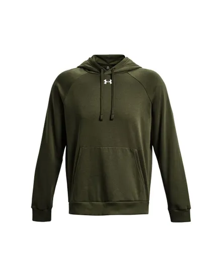 Sweat à capuche Homme UA RIVAL FLEECE HOODIE Vert